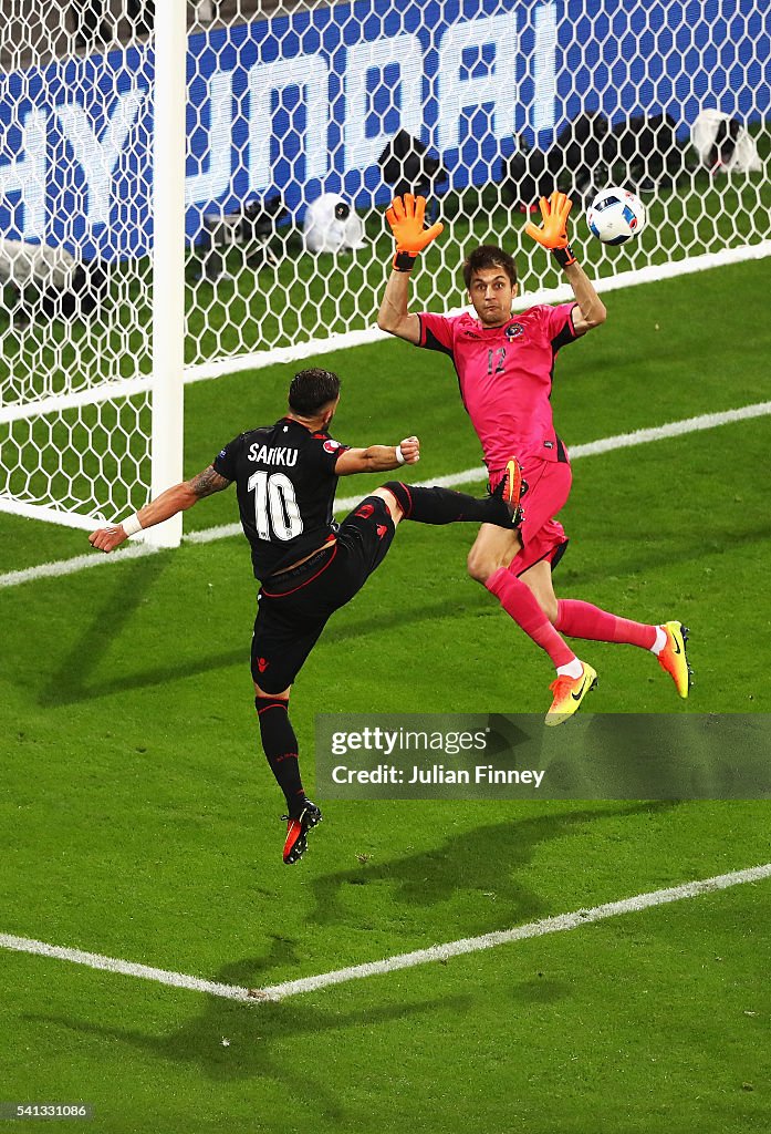 Romania v Albania - Group A: UEFA Euro 2016