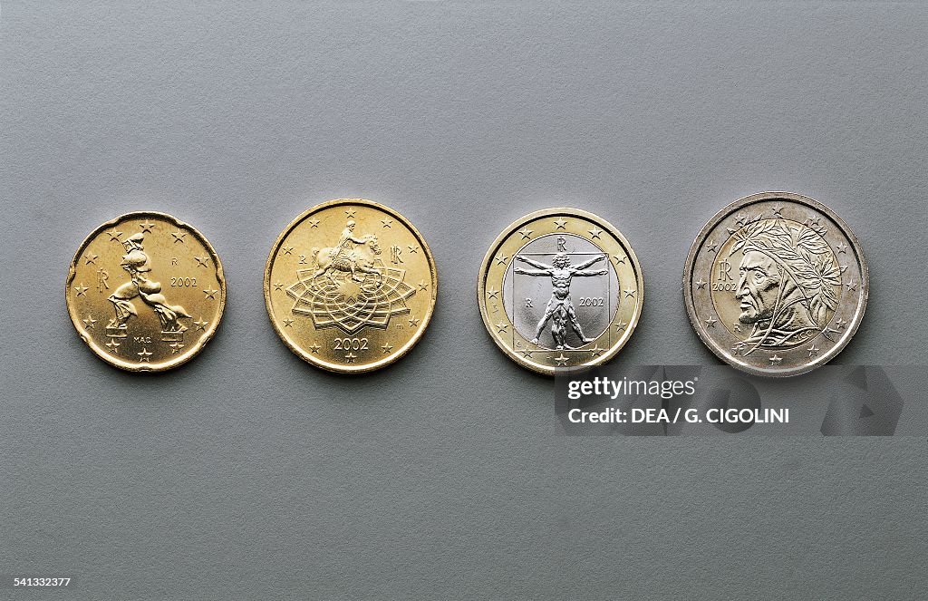 Euro coins