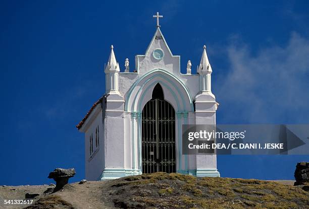 Chapel of the Virgin of Coromoto, Pico El Aguila, Paso de Los Andes, Merida, Venezuela.