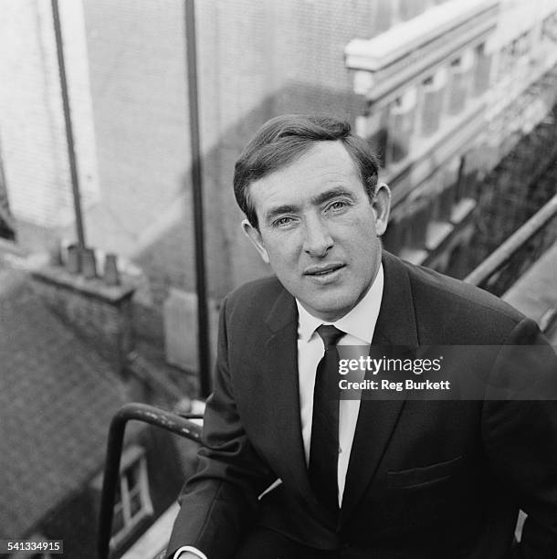 Northern Ireland international footballer and football manager Danny Blanchflower , 22nd March 1967.