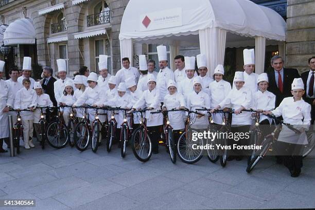 CHILD CHEFS AT THE RITZ