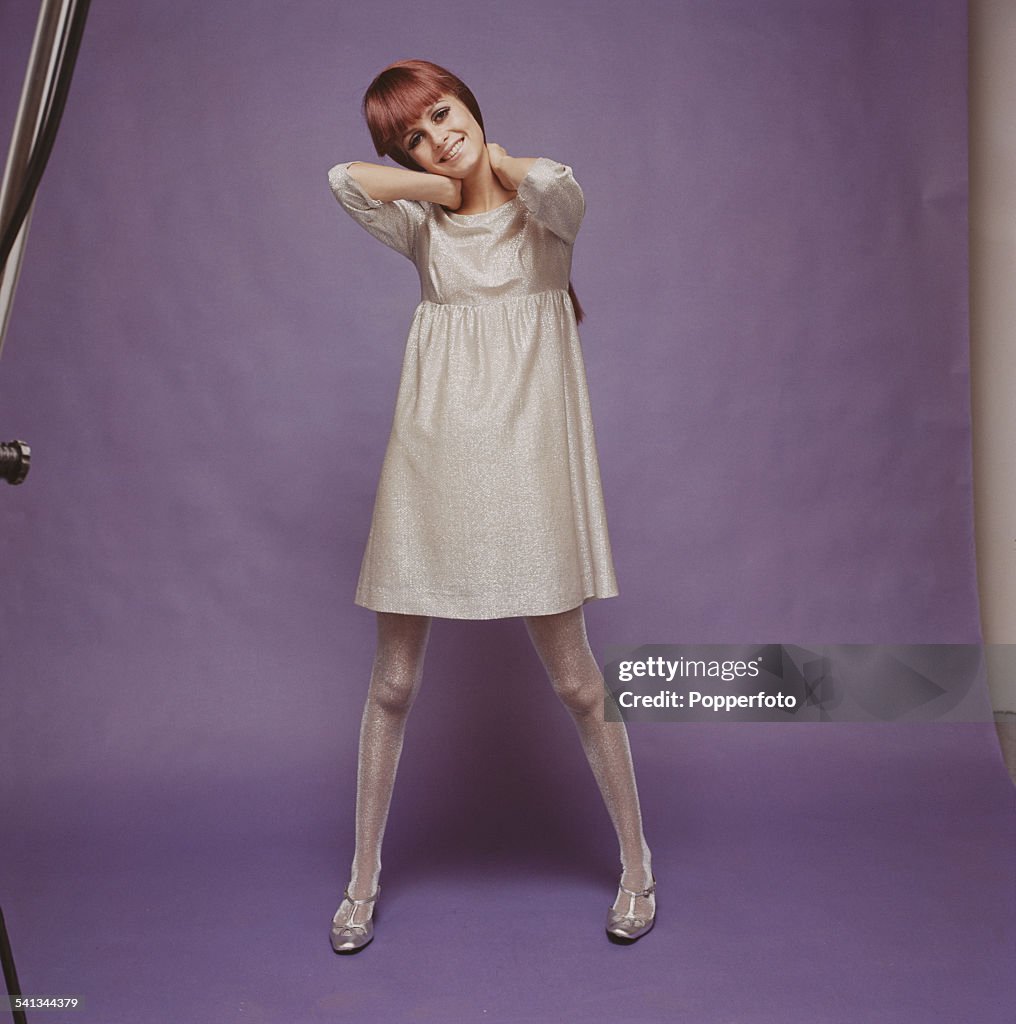 Metallic Silver Dress