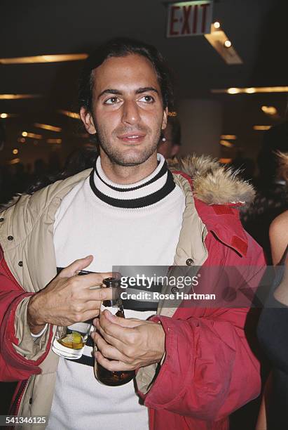 American fashion designer Marc Jacobs at the opening of Isabel Toledo's new boutique, USA, 1995.