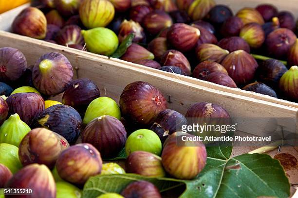 ischia island - food market, figs - fig stock pictures, royalty-free photos & images
