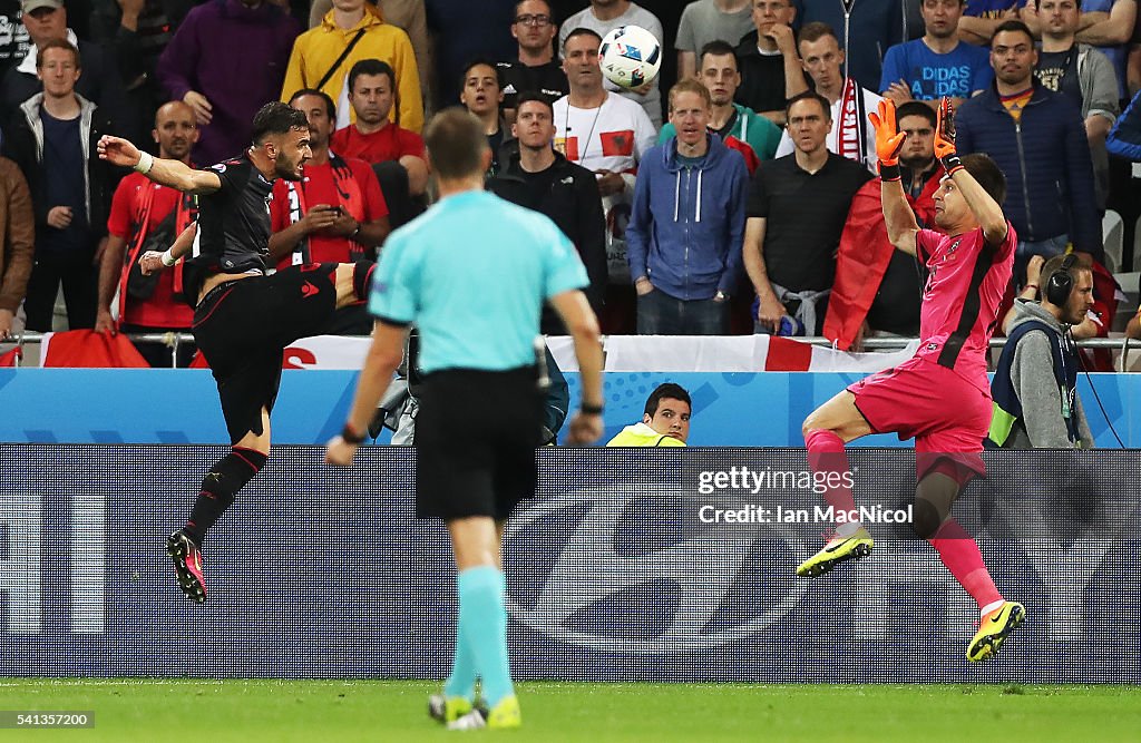 Romania v Albania - Group A: UEFA Euro 2016