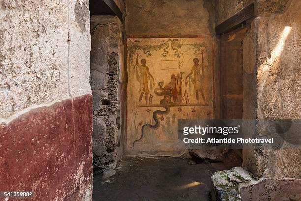 pompeii archaeological site - pompei ストックフォトと画像