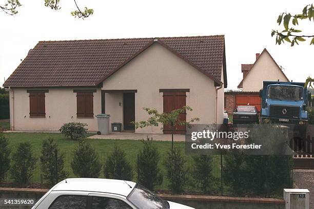 The house of Elisabeth Griffin's and Marylene Roussey's alleged murderer.