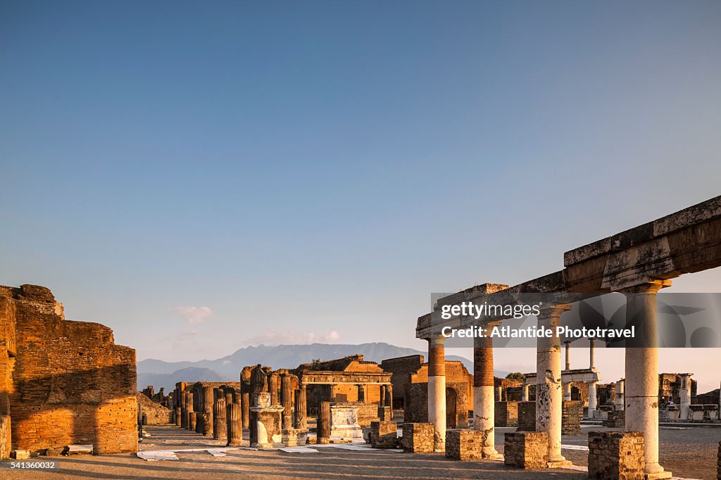 Pompeii archaeological site