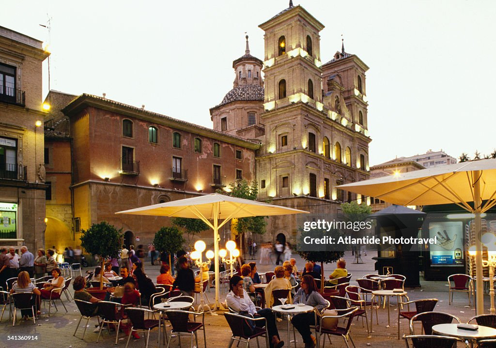 Cafe at Plaza de Santo Domingo