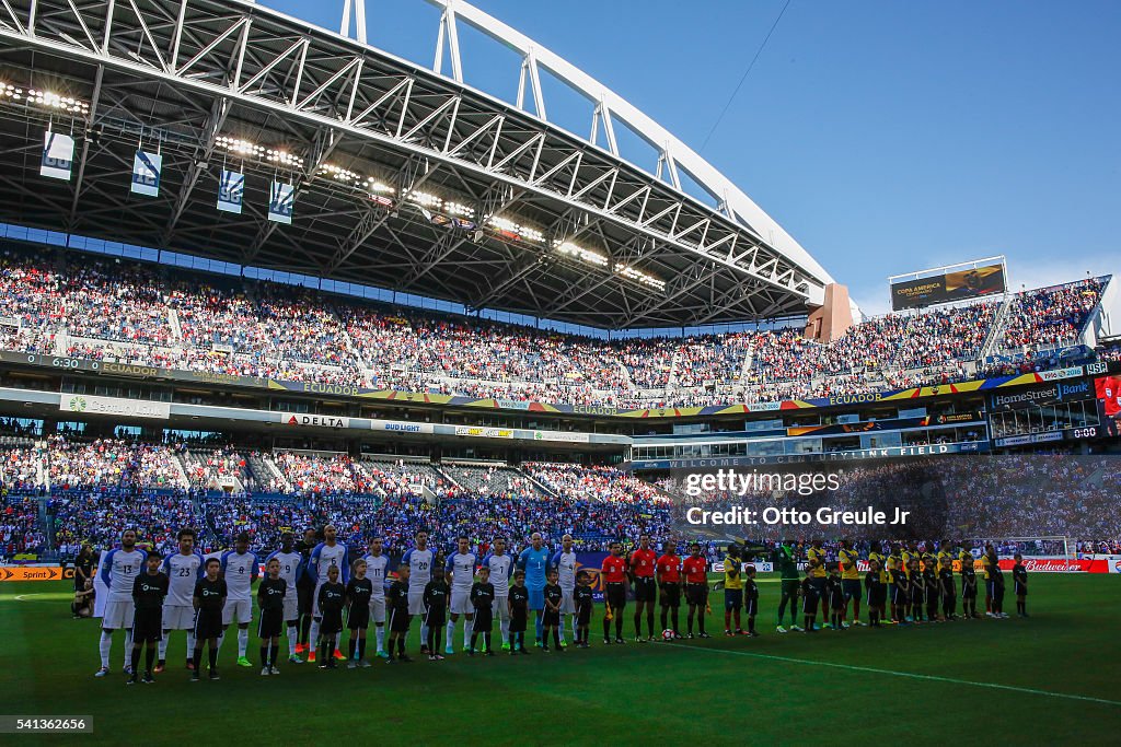 United States v Ecuador: Quarterfinal - Copa America Centenario