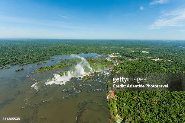 iguazu waterfall - paraná fotografías e imágenes de stock