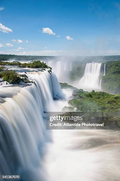 iguazu waterfall - paraná stock pictures, royalty-free photos & images