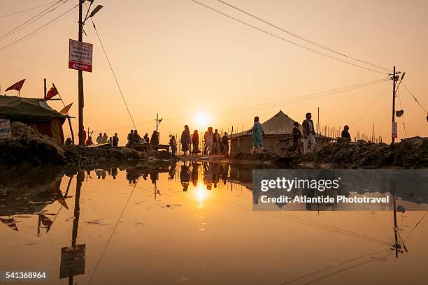 maha kumbh mela 2013 - allahabad maha kumbh stock pictures, royalty-free photos & images