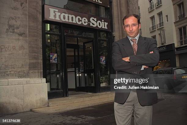 Y. THREARD NEW EDITOR IN CHIEF OF FRANCE-SOIR