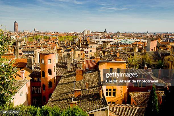 view of old lyon - 里昂 法國 個照片及圖片檔