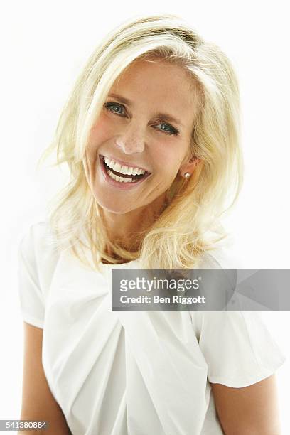 Ulrika Jonsson is photographed for SHE Magazine on July 20, 2011