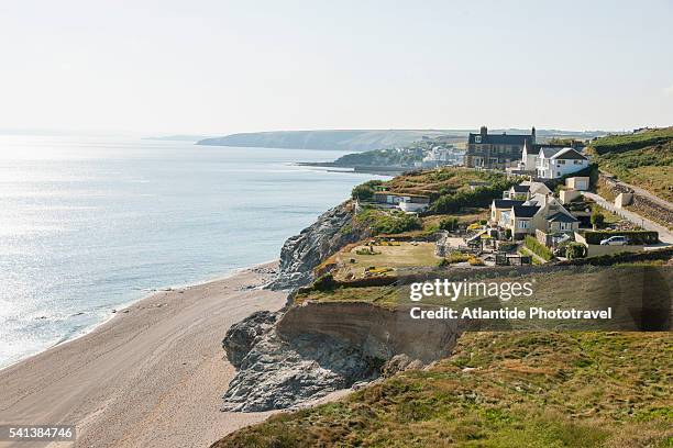 porthleven sands - cornwall england stock pictures, royalty-free photos & images