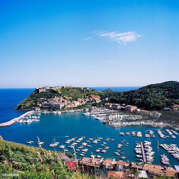 porto ercole marina - porto ercole stock pictures, royalty-free photos & images