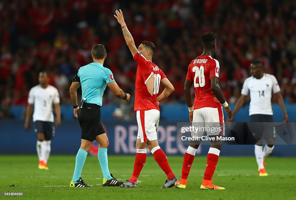 Switzerland v France - Group A: UEFA Euro 2016