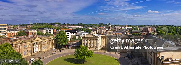 the town and the york castle museum, york, england - york castle stock pictures, royalty-free photos & images