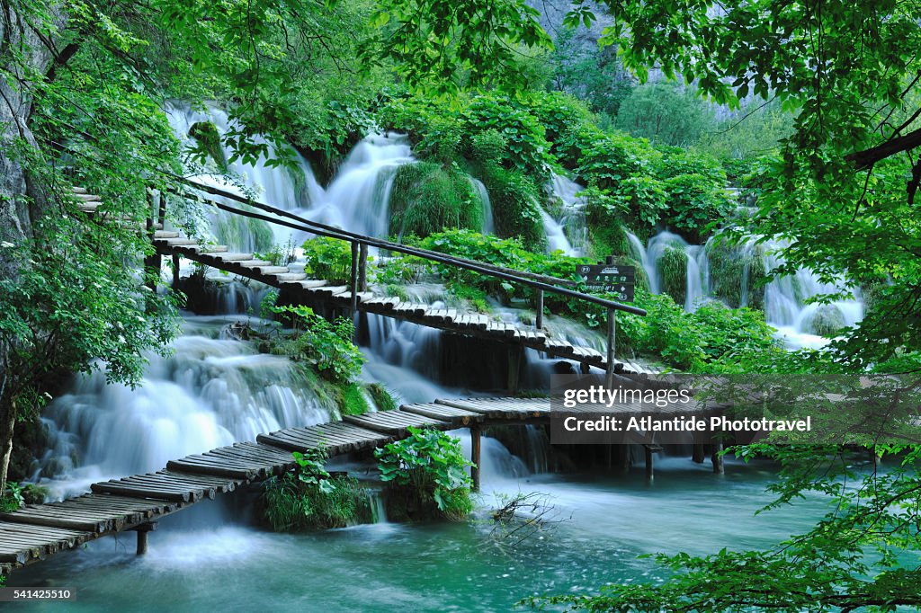 Plitvice lakes National Park, Velike kaskade