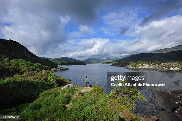 upper lake in killarney national park - contea di kerry foto e immagini stock