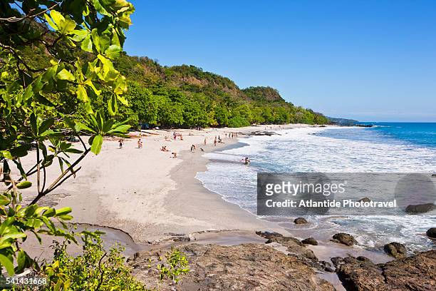 nicoya peninsula - montezuma is a little town on the pacific ocean - costa rica stock pictures, royalty-free photos & images