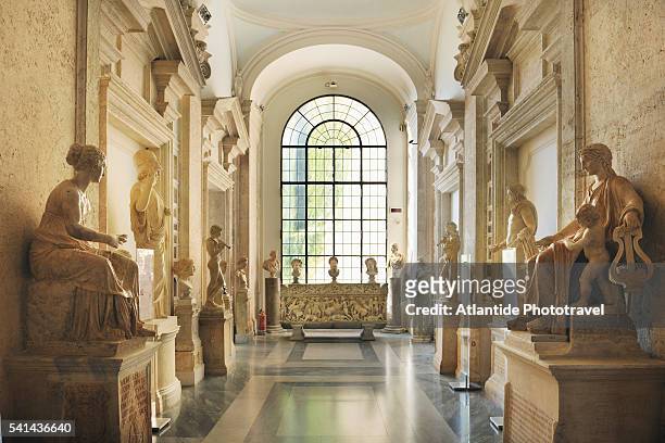 musei capitolini - capitoline museums stock pictures, royalty-free photos & images