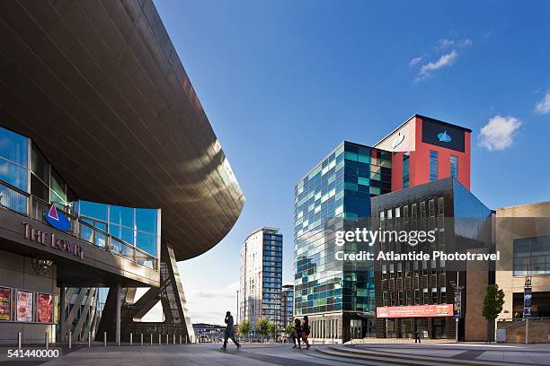 the lowry at salford quays - lowry stock pictures, royalty-free photos & images