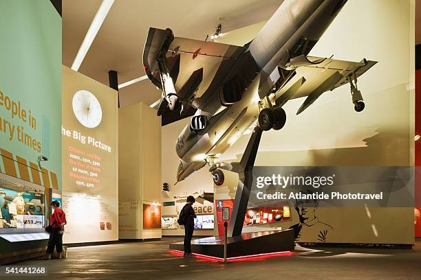 interior of imperial war museum north - 北帝国戦争博物館 ストックフォトと画像