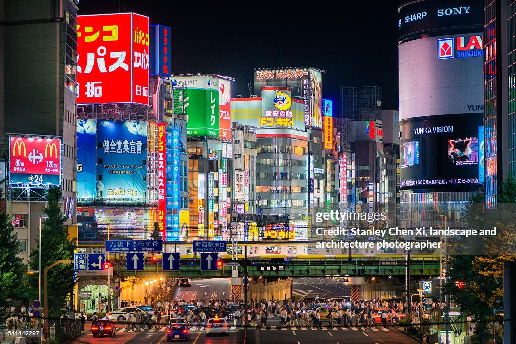 Shinjuku rush hour