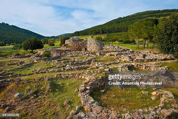 nuraghe palmavera - alghero stock pictures, royalty-free photos & images