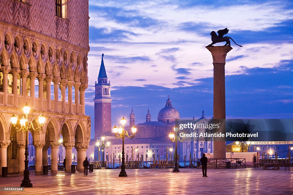 Piazza San Marco with the Doge's Palace and Colonna di San Marco