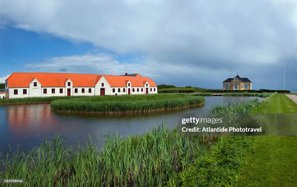 Breeding house in marsh by Valdemars Castle