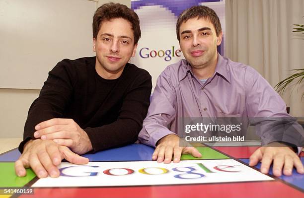 Google - Gründer und Präsident, Russland / USAmit seinem Partner Larry Page