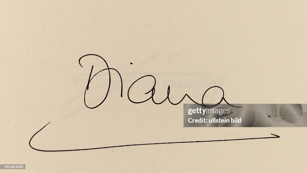 Diana - Grossbritannien / Lady