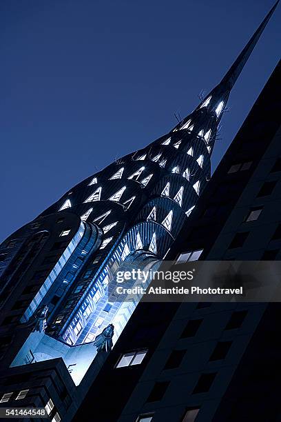 chrysler building - chrysler building stock pictures, royalty-free photos & images