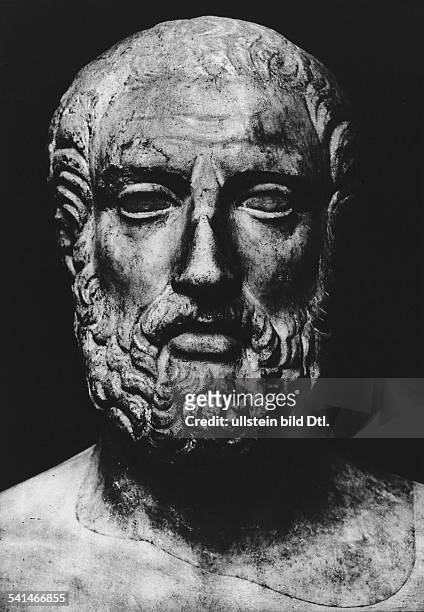 Aristophanes Aristophanes *445-388 v.Chr.+ Ancient Greek comic playwright ancient bust