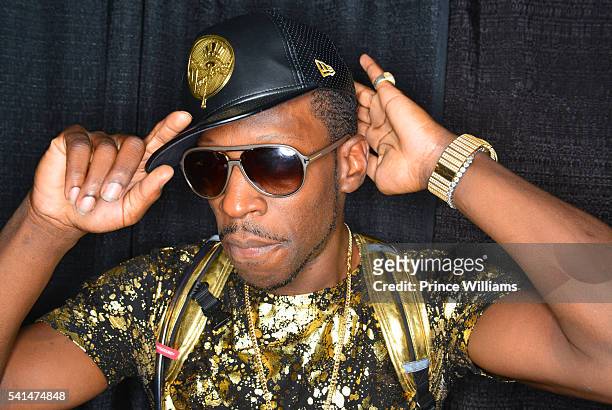 Young Dro poses for a portrait at Birthday Bash at Philips Arena on June 18, 2016 in Atlanta, Georgia.