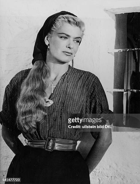 Schauspielerin, Politikerin; GriechenlandPorträt aus dem Film "Der Mann, der sterben muß"Regie: Jules DassinFrankreich, Italien 1956