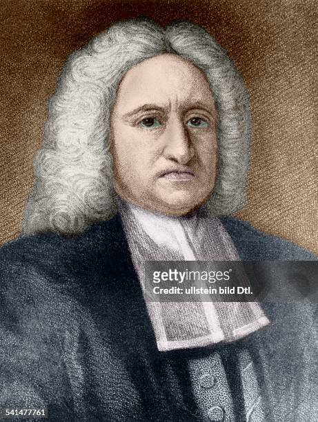 Astronom, GroßbritannienPorträtcolorierter Stich n.e. Zeitg. GemäldeBild.Nr. 44638