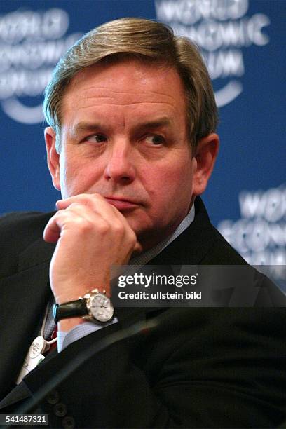 Manager, USAVorstandsvorsitzender der Firma DuPont, dem größten Chemiekonzern der USAauf dem World Economic Forum in Davos, SchweizPorträt