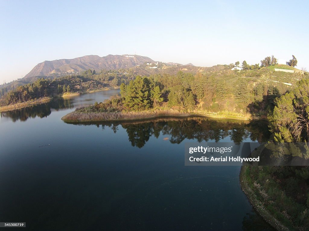 Lake Hollywood and Sign