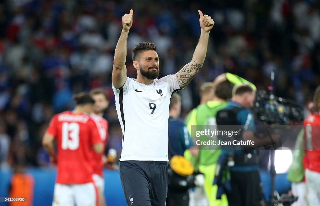 Switzerland v France - Group A: UEFA Euro 2016