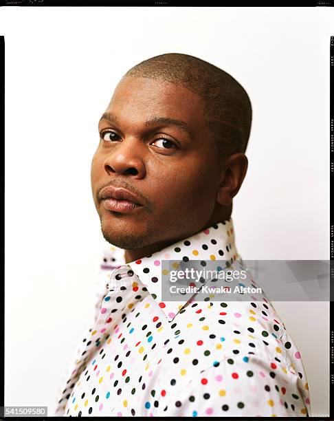 American painter Kehinde Wiley, circa 2000.