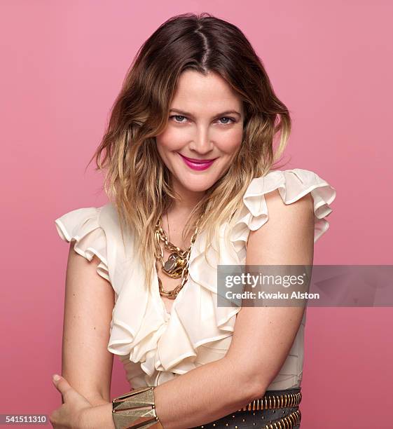 Actress Drew Barrymore is photographed for USA Weekend on July 9, 2010 in Los Angeles, California. COVER IMAGE.