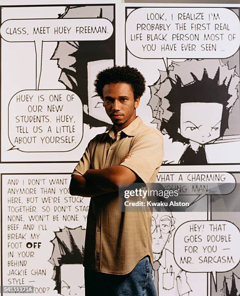 Creator of the comic strip, The Boondocks.