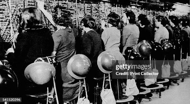 To Sit There And Carry On as though nothing was happening outside was not easy', 1941 . G.P.O and Control Centre telephonists were called upon to do...