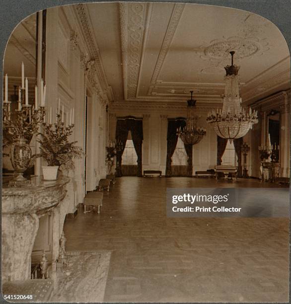 East room where receptions are held, White House, Washington D.C.', c1900. [Underwood & Underwood, New York, London, Toronto-Canada, Ottawa-Kansas,...