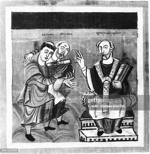 Rabanus Maurus Rabanus Maurus 780-856 Frankish Benedictine monk, arch ...